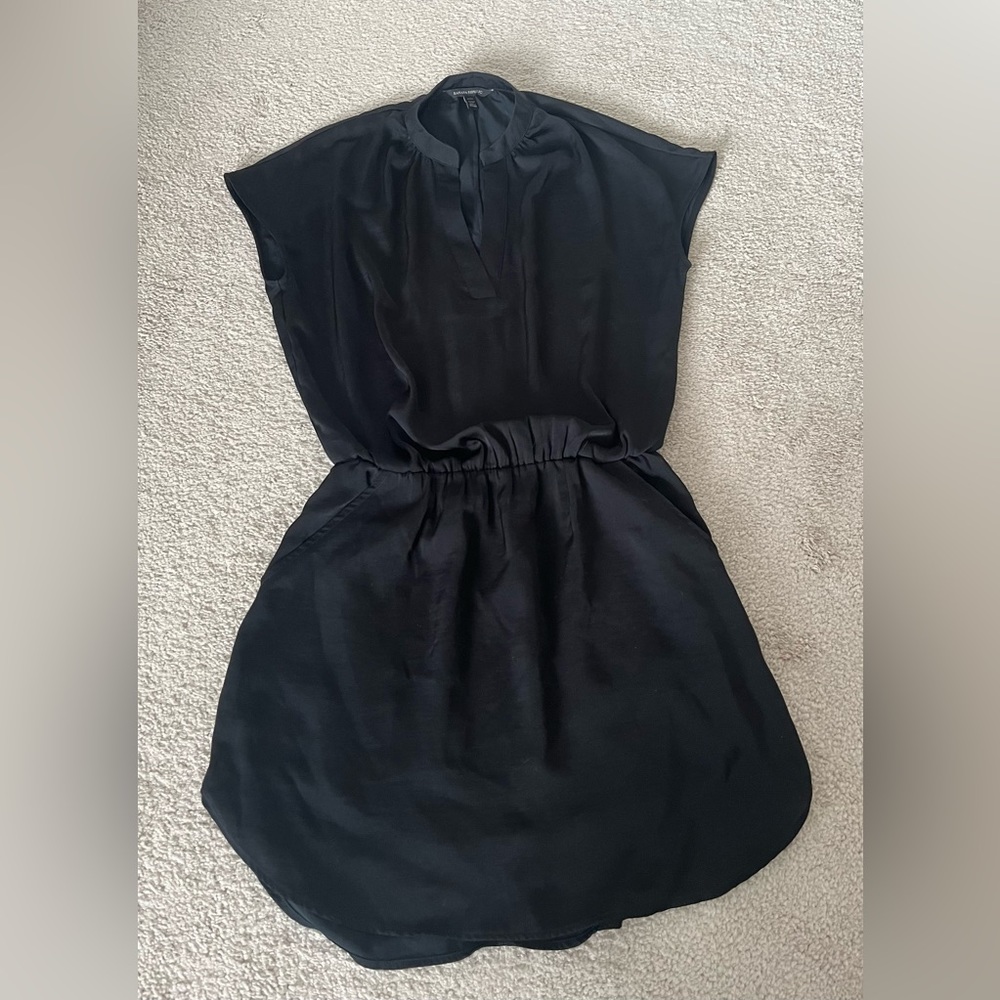 Banana Republic - Shirt Dress with Pockets - Black